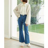 美脚フレアデニムパンツ | MAJESTIC LEGON  | 詳細画像47 