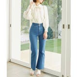 美脚フレアデニムパンツ | MAJESTIC LEGON  | 詳細画像48 