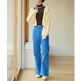 美脚フレアデニムパンツ | MAJESTIC LEGON  | 詳細画像50 