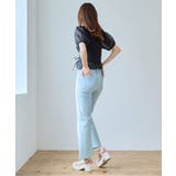 美脚フレアデニムパンツ | MAJESTIC LEGON  | 詳細画像6 