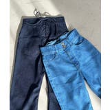 ブルー | 美脚フレアデニムパンツ | MAJESTIC LEGON 