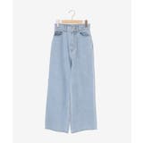 ウォッシュデニムワイドパンツ | MAJESTIC LEGON  | 詳細画像21 