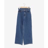 ウォッシュデニムワイドパンツ | MAJESTIC LEGON  | 詳細画像22 