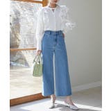 ウォッシュデニムワイドパンツ | MAJESTIC LEGON  | 詳細画像5 