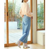 ウォッシュデニムワイドパンツ | MAJESTIC LEGON  | 詳細画像9 