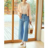 サックス | ウォッシュデニムワイドパンツ | MAJESTIC LEGON 