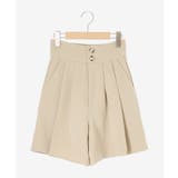 ベージュ | タックハーフパンツ | MAJESTIC LEGON 