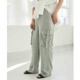 サテンカーゴパンツ | MAJESTIC LEGON  | 詳細画像11 