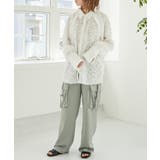 サテンカーゴパンツ | MAJESTIC LEGON  | 詳細画像8 