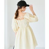 アイボリー | ジャカードミニワンピース | MAJESTIC LEGON 