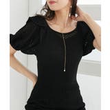 スカシ柄ニットワンピース | MAJESTIC LEGON  | 詳細画像6 