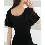 スカシ柄ニットワンピース | MAJESTIC LEGON  | 詳細画像7 