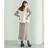 レースカラーマルチwayニットワンピ | MAJESTIC LEGON  | 詳細画像15 