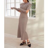 レースカラーマルチwayニットワンピ | MAJESTIC LEGON  | 詳細画像17 