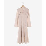 グレージュ | ストレッチレースオープンワンピ | MAJESTIC LEGON 