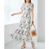 チュールプリーツフラワーワンピース | MAJESTIC LEGON  | 詳細画像1 