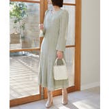 Ｌ／グリーン | レースロングワンピース | MAJESTIC LEGON 