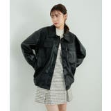 フェイクレザーオーバーブルゾン | MAJESTIC LEGON  | 詳細画像43 