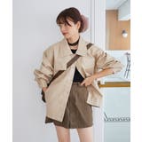 フェイクレザーオーバーブルゾン | MAJESTIC LEGON  | 詳細画像5 