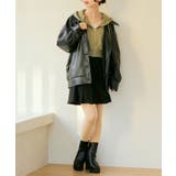 フェイクレザーオーバーブルゾン | MAJESTIC LEGON  | 詳細画像50 