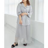 ウエストきゅっとサテンブルゾン | MAJESTIC LEGON  | 詳細画像18 