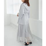 ウエストきゅっとサテンブルゾン | MAJESTIC LEGON  | 詳細画像21 