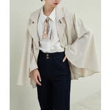 アイボリー | 2wayケープデザイントレンチ | MAJESTIC LEGON 