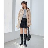 ビット付ミディトレンチコート | MAJESTIC LEGON  | 詳細画像2 