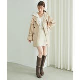 ビット付ミディトレンチコート | MAJESTIC LEGON  | 詳細画像6 