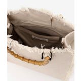 バンブーハンドルフリンジバッグ | MAJESTIC LEGON  | 詳細画像10 