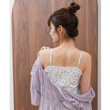 カップ付きレーストリムキャミソール | MAJESTIC LEGON | 詳細画像4