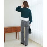 美脚フレアデニムパンツ | MAJESTIC LEGON  | 詳細画像13 