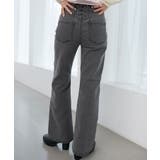 美脚フレアデニムパンツ | MAJESTIC LEGON  | 詳細画像20 