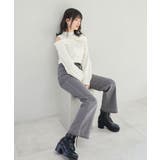 美脚フレアデニムパンツ | MAJESTIC LEGON  | 詳細画像5 