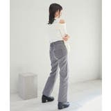 美脚フレアデニムパンツ | MAJESTIC LEGON  | 詳細画像7 