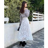 グレージュ | レディニットドッキングワンピース | MAJESTIC LEGON