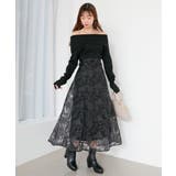 ブラック | レディニットドッキングワンピース | MAJESTIC LEGON