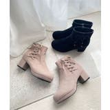 サイドレースアップブーツ | MAJESTIC LEGON | 詳細画像1