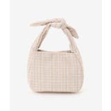 リボンハンドルツイードバッグ | MAJESTIC LEGON  | 詳細画像10 