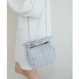 リボンハンドルツイードバッグ | MAJESTIC LEGON  | 詳細画像3 