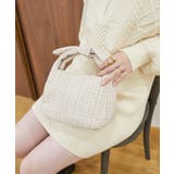 リボンハンドルツイードバッグ | MAJESTIC LEGON  | 詳細画像5 