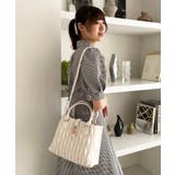 クラシカルスクエアハンドバッグ | MAJESTIC LEGON  | 詳細画像12 