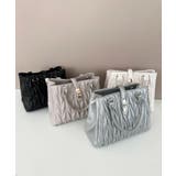 シルバー | クラシカルスクエアハンドバッグ | MAJESTIC LEGON 