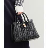 ブラック | クラシカルスクエアハンドバッグ | MAJESTIC LEGON 