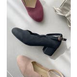 ブラック | ふかふかスカラップパンプス | MAJESTIC LEGON