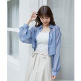 カップ付肩リボンシャーリングキャミ | MAJESTIC LEGON  | 詳細画像30 