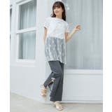リボンモチーフTシャツ | MAJESTIC LEGON | 詳細画像20