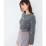 パールビジューニット | MAJESTIC LEGON  | 詳細画像19 