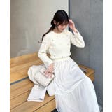 パールビジューニット | MAJESTIC LEGON  | 詳細画像3 