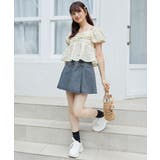 ボックスプリーツミニスカパン | MAJESTIC LEGON  | 詳細画像18 